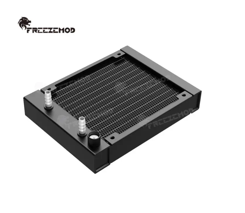 FREEZEMOD Laser UV Printer Medical Liquid Cooling 120/240/360mm Aluminum Radiator Row for 120 Fan Positions SR-LF240 /SR-LF360