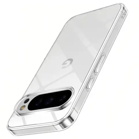 Clear TPU Shell Transparent phone Case For Google Pixel 10 9 Pro XL 8 7 6 Pro 9a 8a 7a 6a Silicone Soft Ultra Thin Back Cover