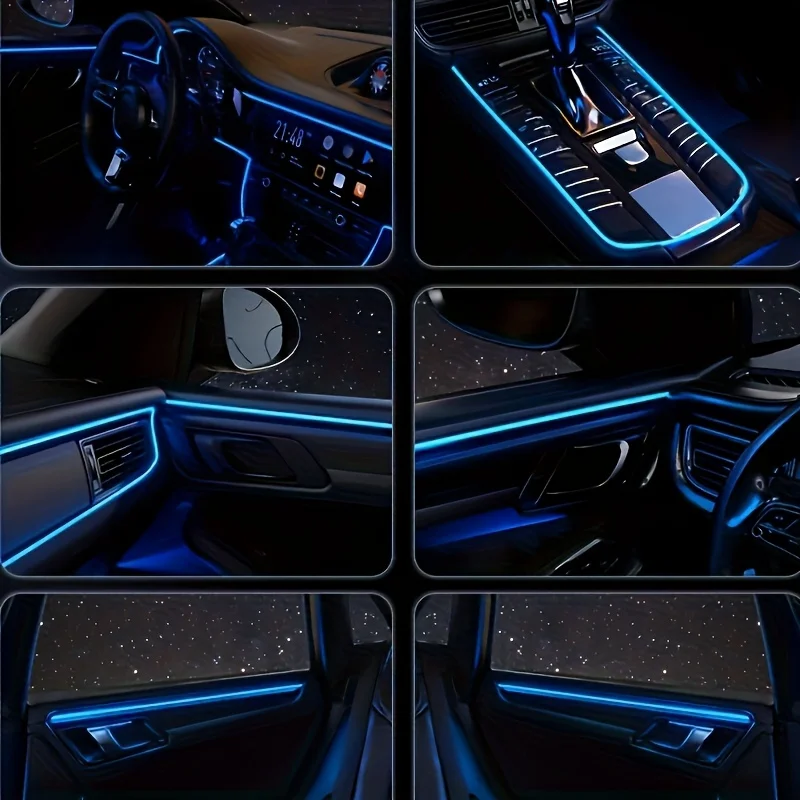 Car Ambient Atmosphere Light, Sound Activated Beat Flashing, Fit For Honda Accord Hybrid  2023 2024 2025 2026, Hybrid Multiple Color Transition Effects, Easy‑to‑Install Car RGB 18 In 1 Interior Decor Light