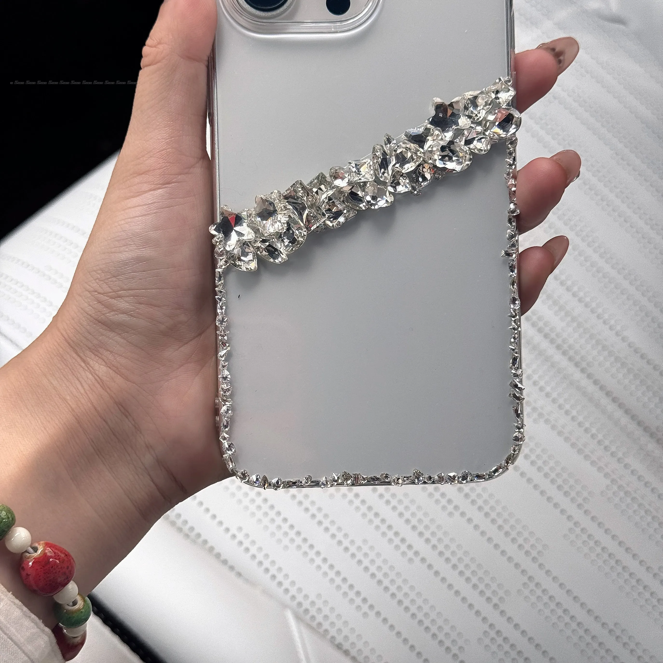 لامعة كريستال فاخر بريق لهواوي الشرف 90 100 200 300 400 Play5 Ultra GT Pro Power Bling الصلب PC الغطاء الخلفي جراب هاتف