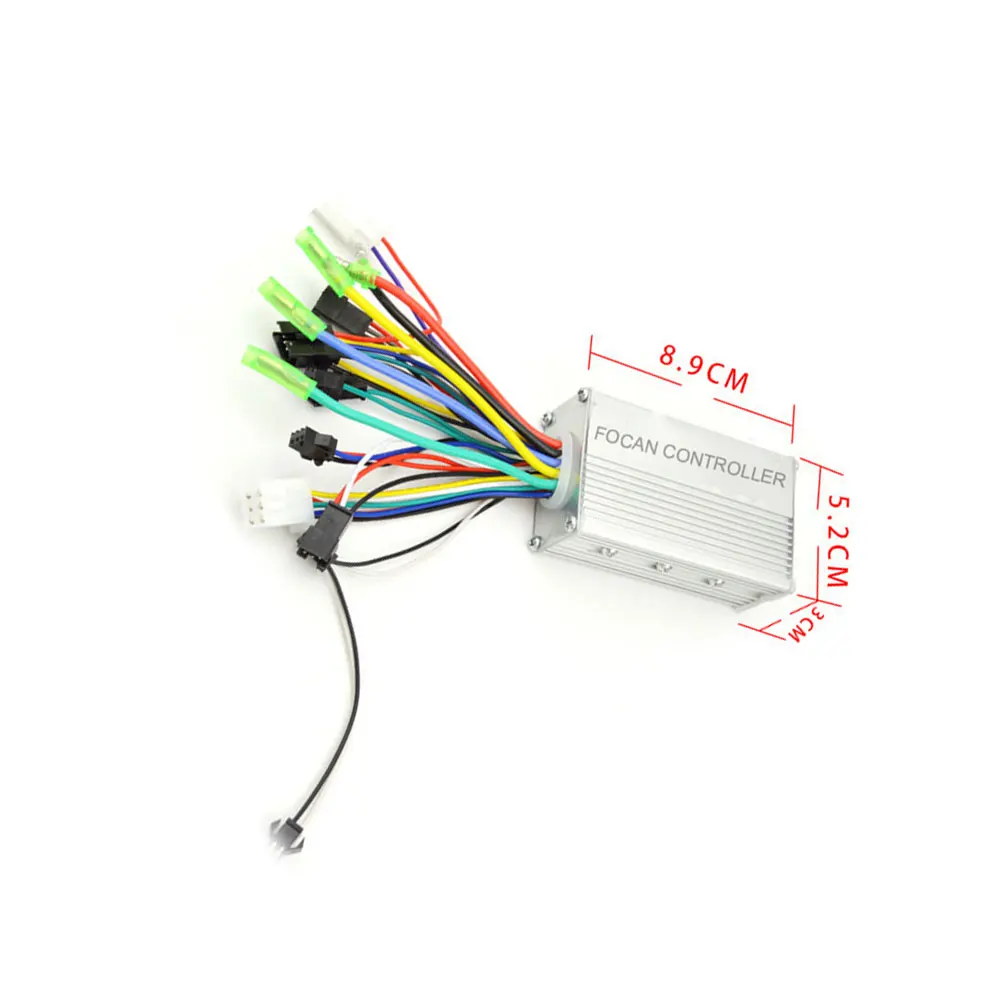 XT60 Brushless DC Motor Controller  with LCD Acceleration Switch For 24V 36V 48V  250W 15A Electric Scooter and Electric Bicycle