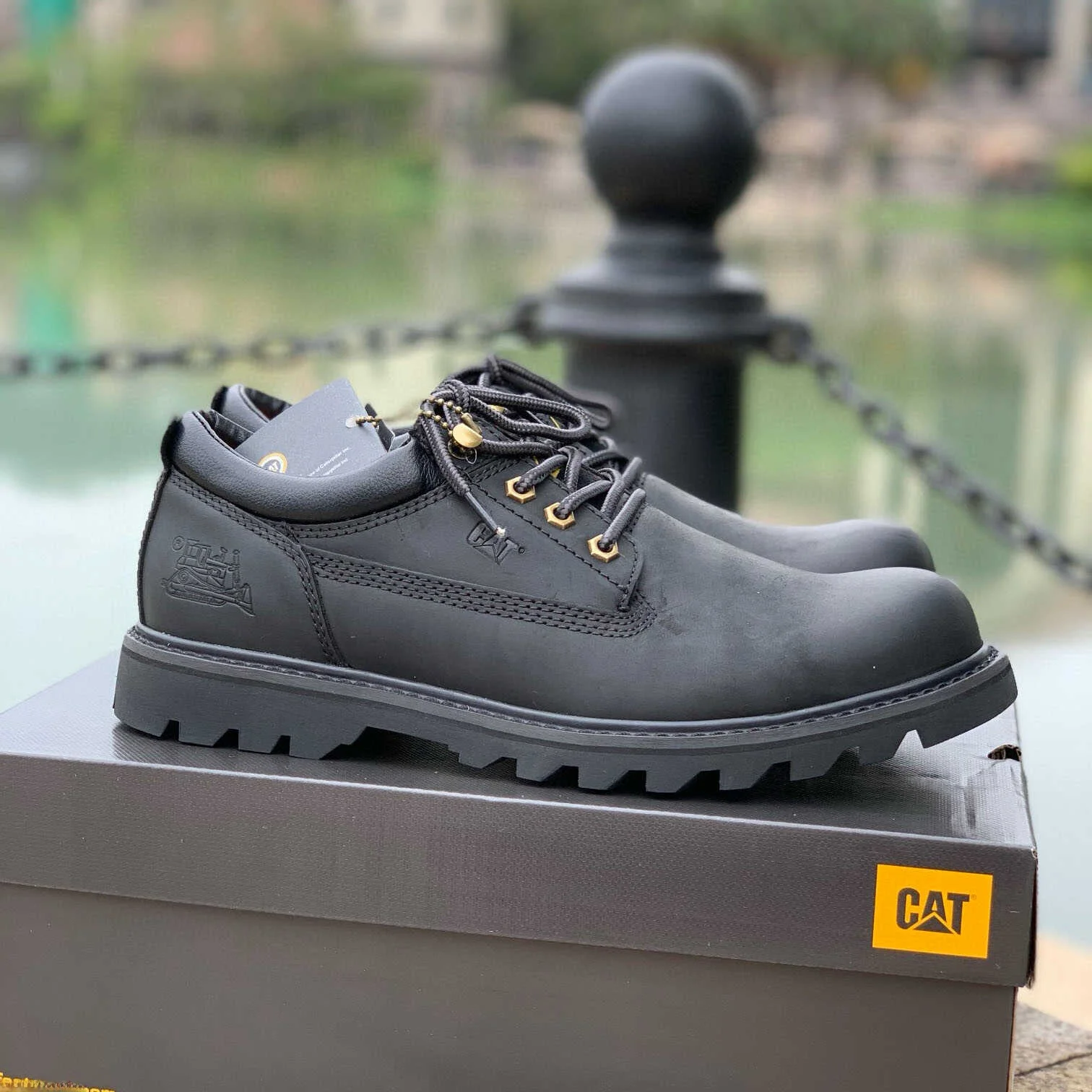 

Мужские повседневные кожаные ботинки с низким берцем, износостойкие дышащие рабочие ботинки с круглым носком, удобные весенне-осенние сезонные ботинки