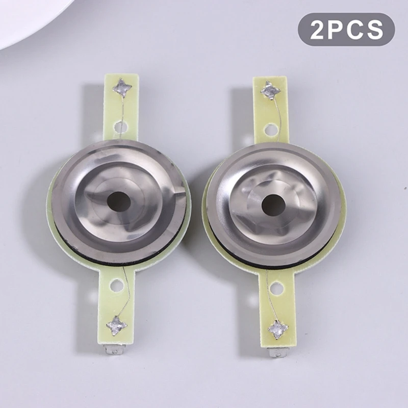 1Pair Enhances Clarities Voice Coils 25.4mm Titaniums Film for Professional Tweeters Repair Applications