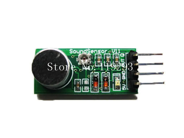 [[BELLA]Voice switches voice module sound sensor sensitivity adjustable gain 0-1 times ORIGINAL--5PCS/LOT