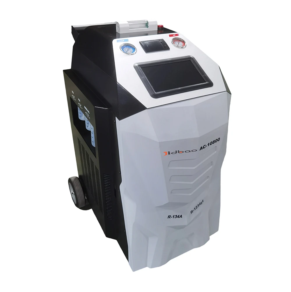 New Arrival Fully Automatic Dual-system AC Refrigerant R134A And R1234YF Recharge & Recovery Machine With Multilingual Selection