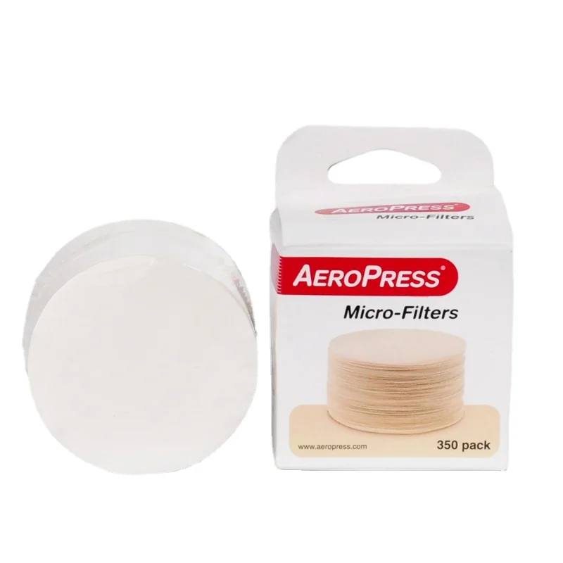 

American Aeropress Coldbruer Ice Droppper Filter Paper, 350 PCs per Pack with Diameter:6.3cm, AeroPress Refil, Original