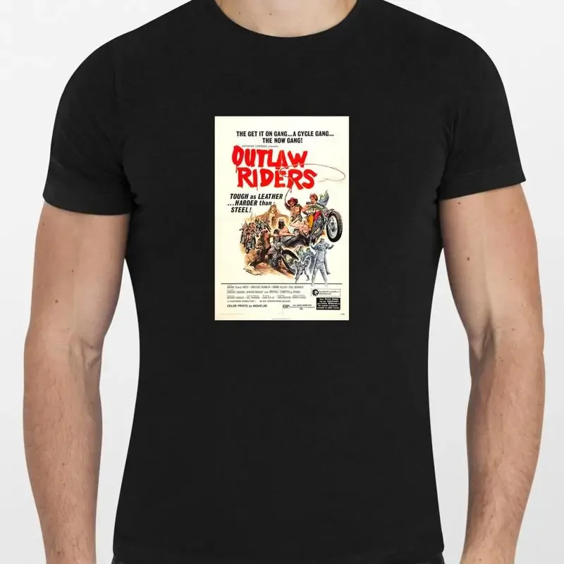 Outlaw Riders 01 Movie Poster Graphic T Shirt Men or Women NEW