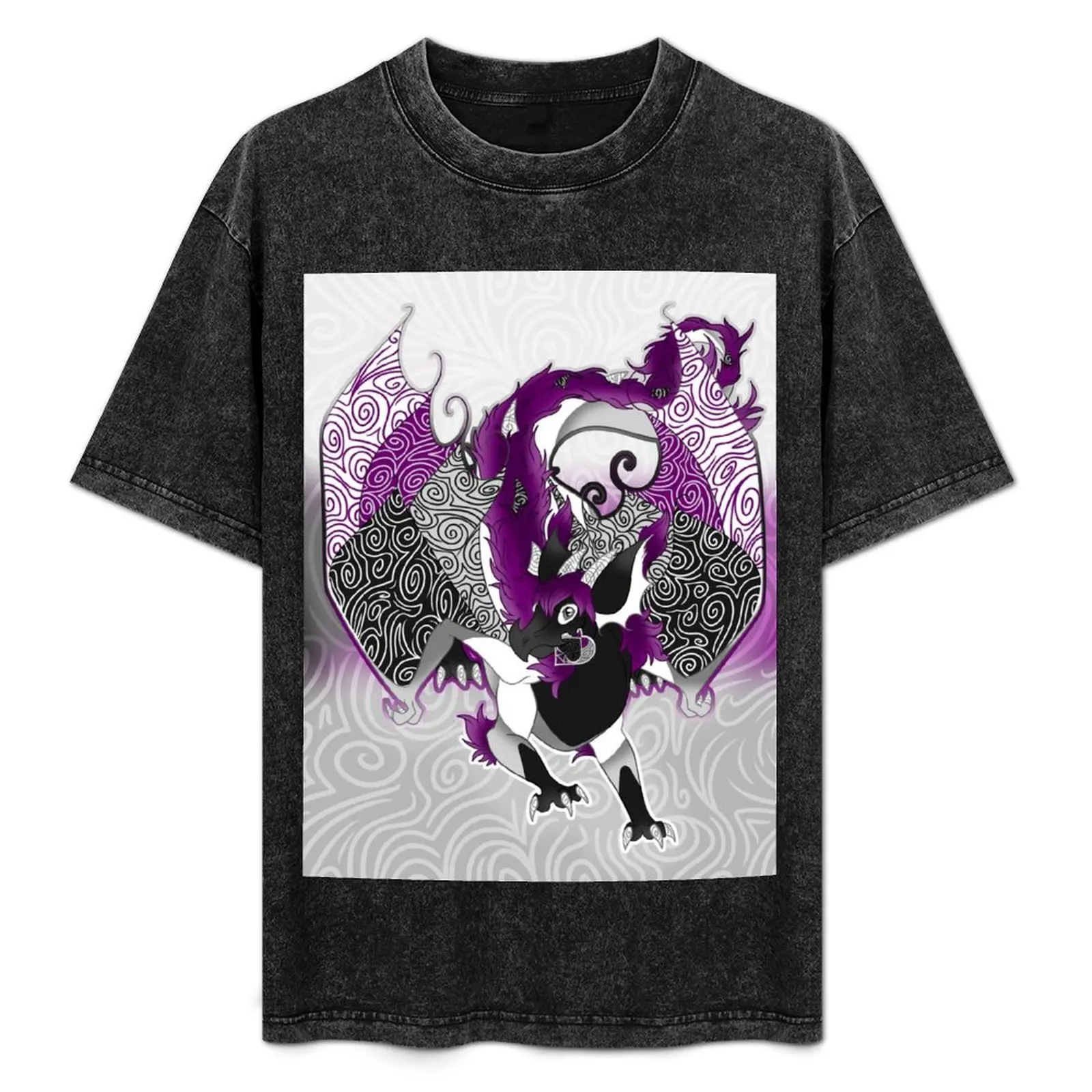 

Demi Pride Dragon T-Shirt Work Casual Loose Fit T-Shirt