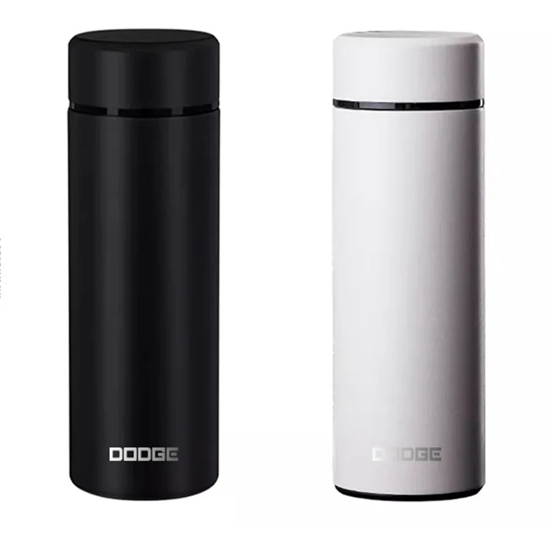 2024 Dodge New Business Thermos Cup 400ML Fashion Portable Water Cup Sport Stainless Steel Double Wall Thermal Iced Travel Cup