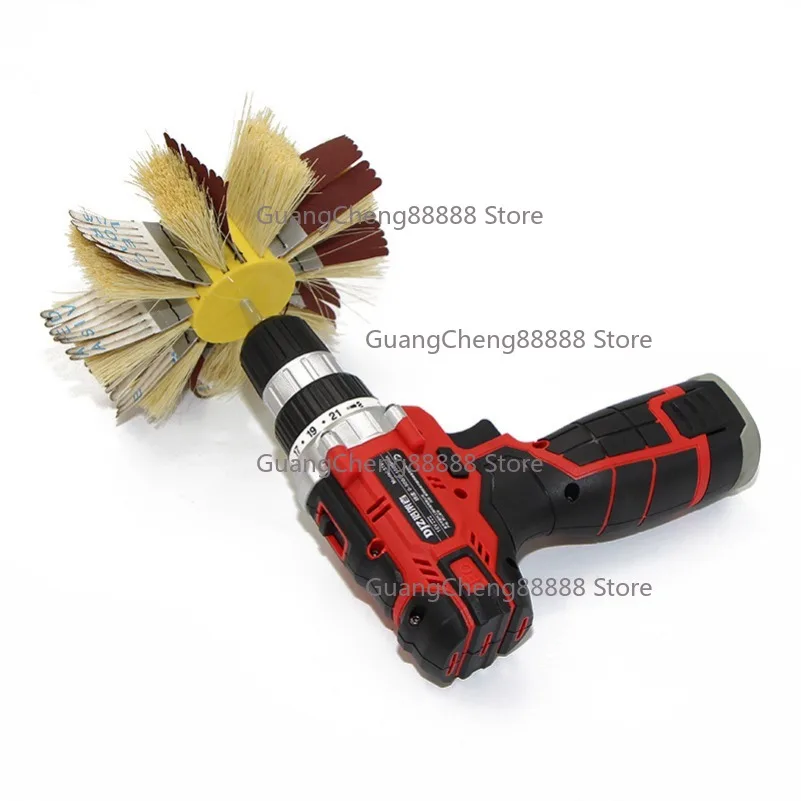 Industrial Brush Wholesale Abrasive Wire Woodworking Sanding Polishing Wheel Brush