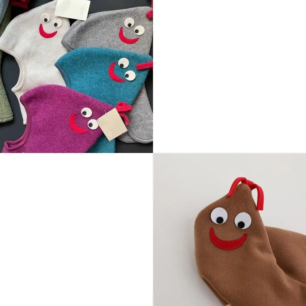 

Дети толстые шарфы для ушной капюшоны дети петушины шляпа детская ветрозащитная кепки 4xbc