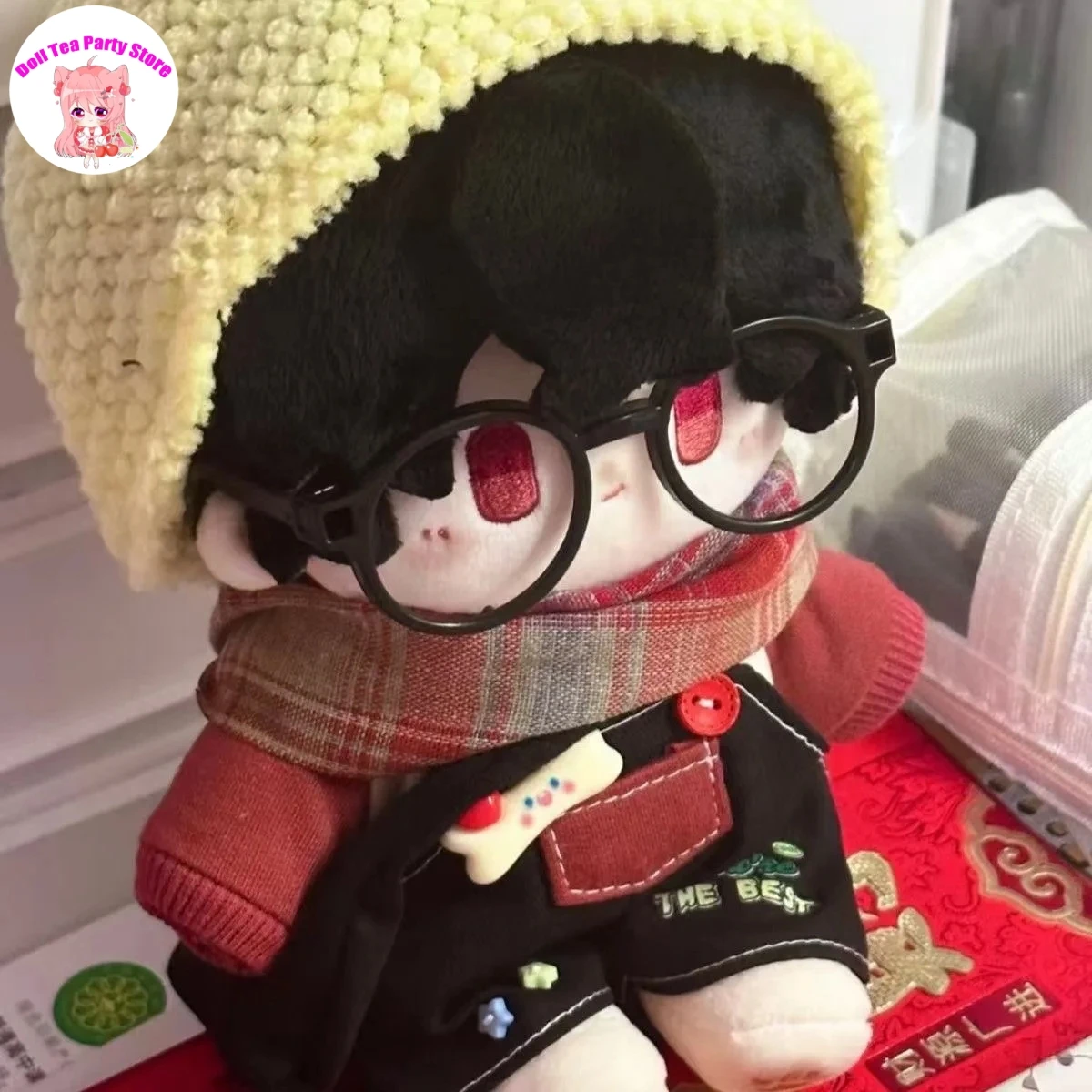 

Handsome Boy Plush Doll 20cm Ayn For All Time Game Stuffed Body Dress Up Clothes Cotton Plushies Figures Xmas Gift