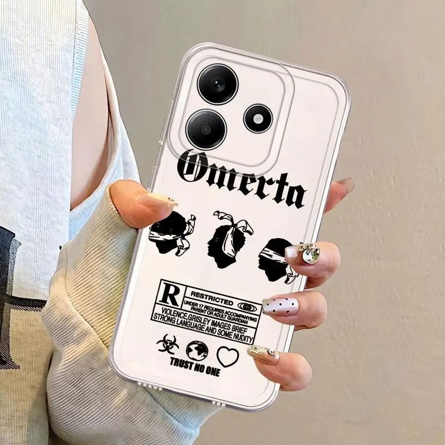 O-Omertas Maes حافظة هاتف ناعمة لهاتف Xiaomi Redmi Note 12S 14C 11S 14 Pro Plus 13 11 9 9S 12 13C A4 10S