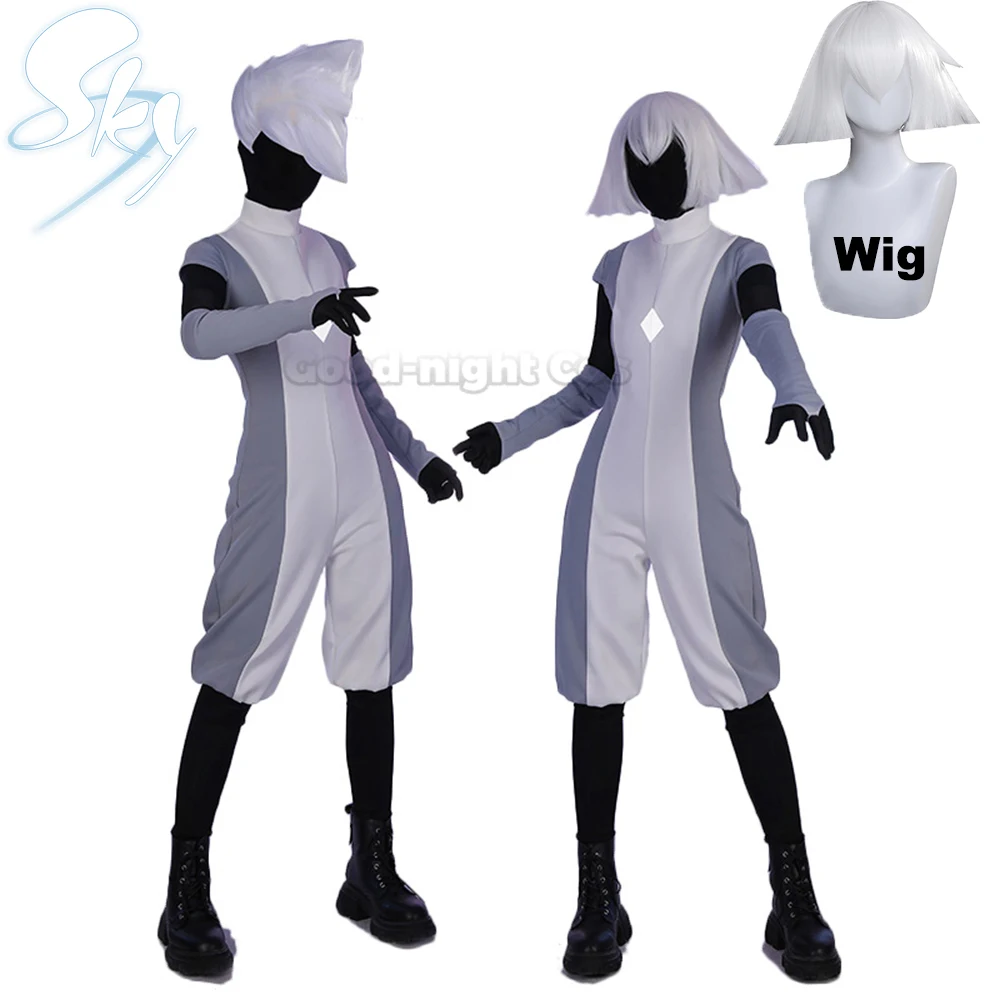 Game Sky Children of Light Cosplay Costume Wigs Sky: Light Awaits Ancestor Jumpsuit Halloween Carnival Party Cosplay Uniforms