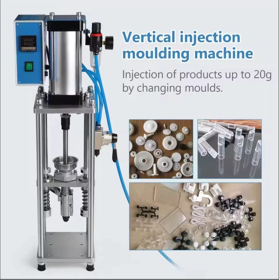 

BORX 20g Plastic Injection Molding Machine 350°C USB Charging Head Power Switch Plug PVC Plastic Product Molding Machine