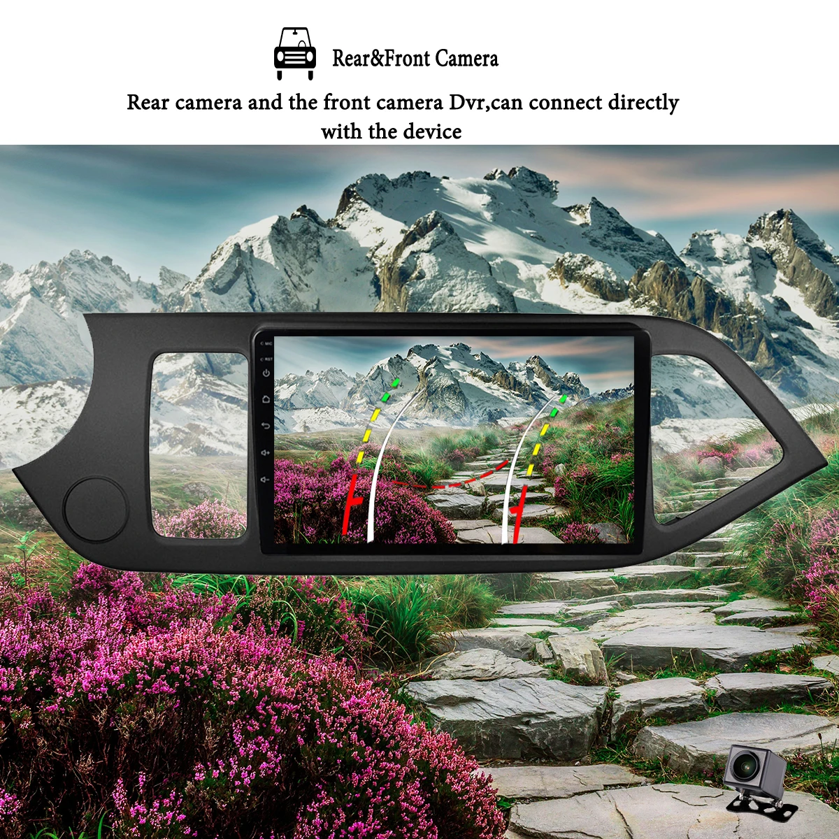

2Din 9'' Android14 8G Ram Car DVD Video Cassette Gps Stereo HU BT 4G Lte WIFI Carplay For KIA Picanto Morning 2011 - 2017 RDS BT