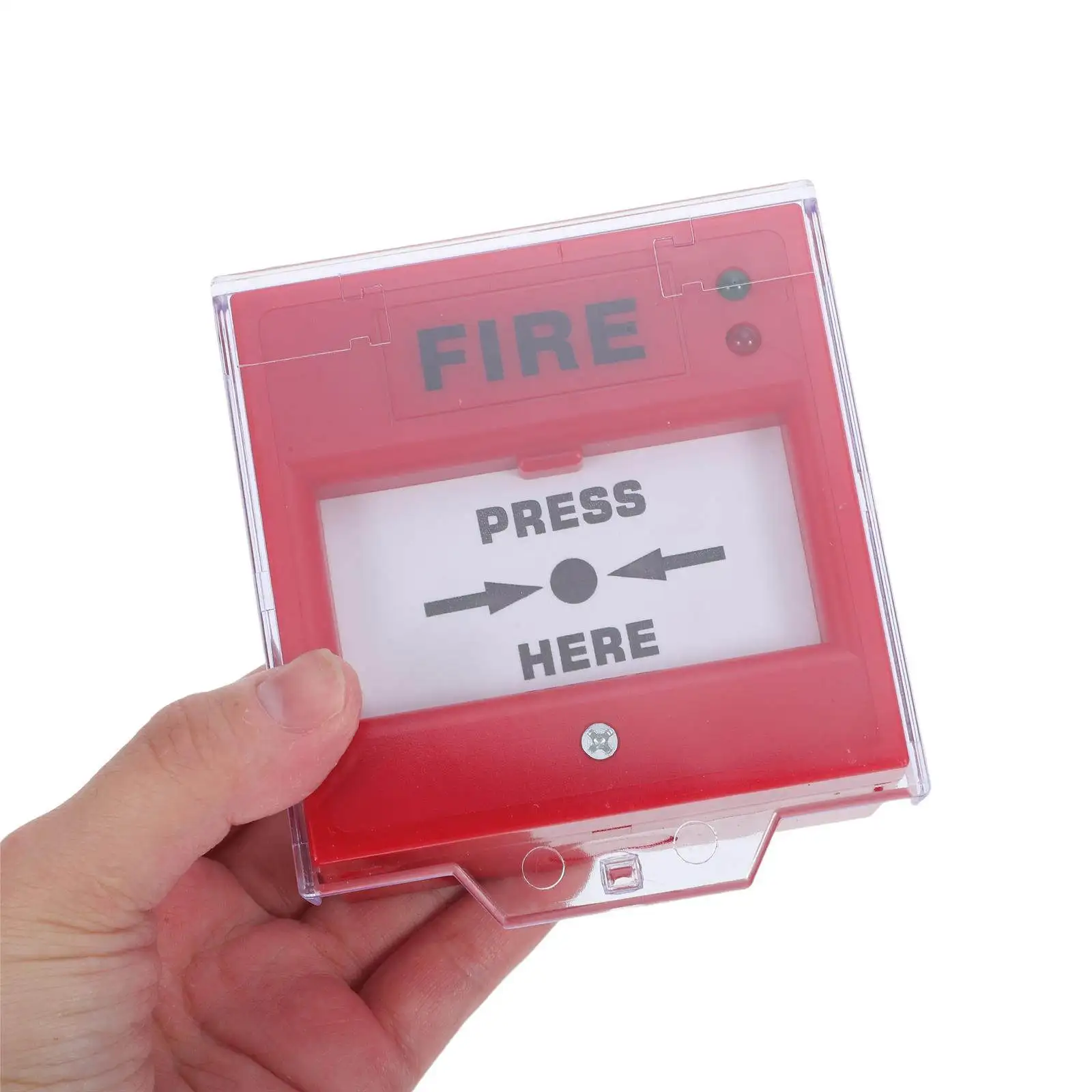 Emergency Button Fire Alarm Manual Switch for Office Home Building Evacuation Fire Siren Buzzer Resettable Security Alarm System
