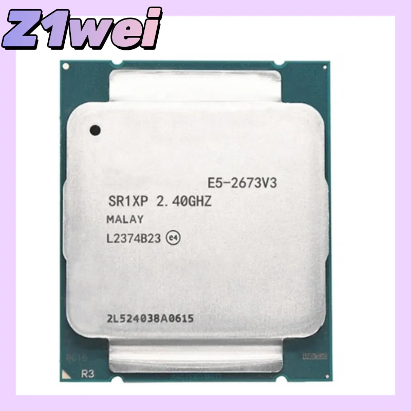 E5 2673 V3 2673V3 processor 2.4GHz 12-Cores 30M LGA 2011-3 CPU