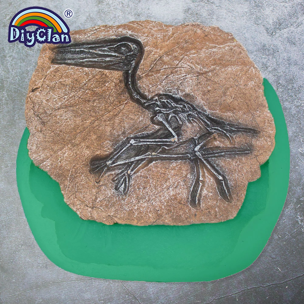 Pterosaur Fossils Silicone Mould DIY Handmade Crafts Making Home Decoration Tools Handpainted Gypsum Ceramic Baking Epoxy Mold