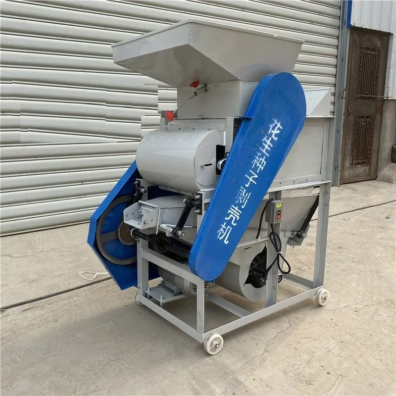 New Electric High-Power Peanut Sheller for Commercial Use - Large and Specialized Peanut Shelling Machine