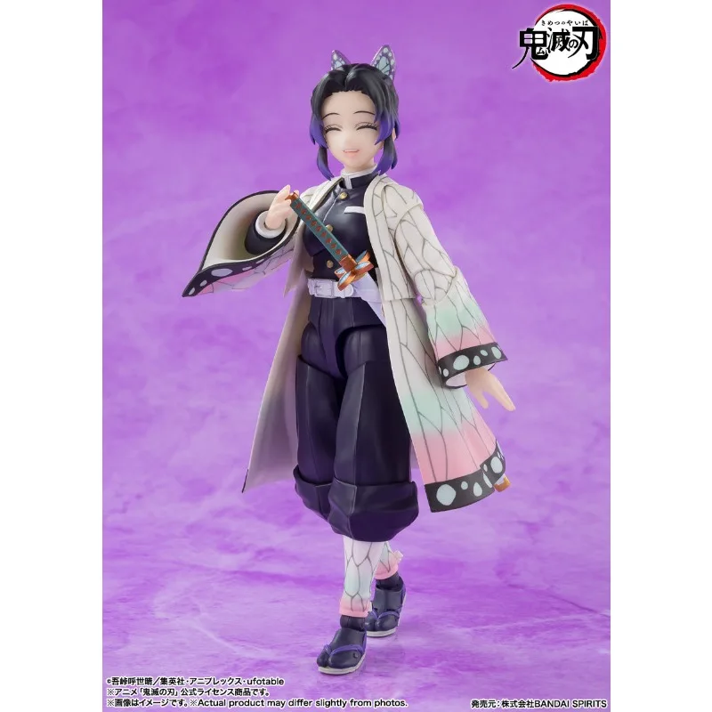 

In Stock Bandai SHF Demon Slayer Insect Pillar Shinobu Kocho Demon Slayer Corps S.H.Figuarts 15cm Action Figure Anime Model Toy