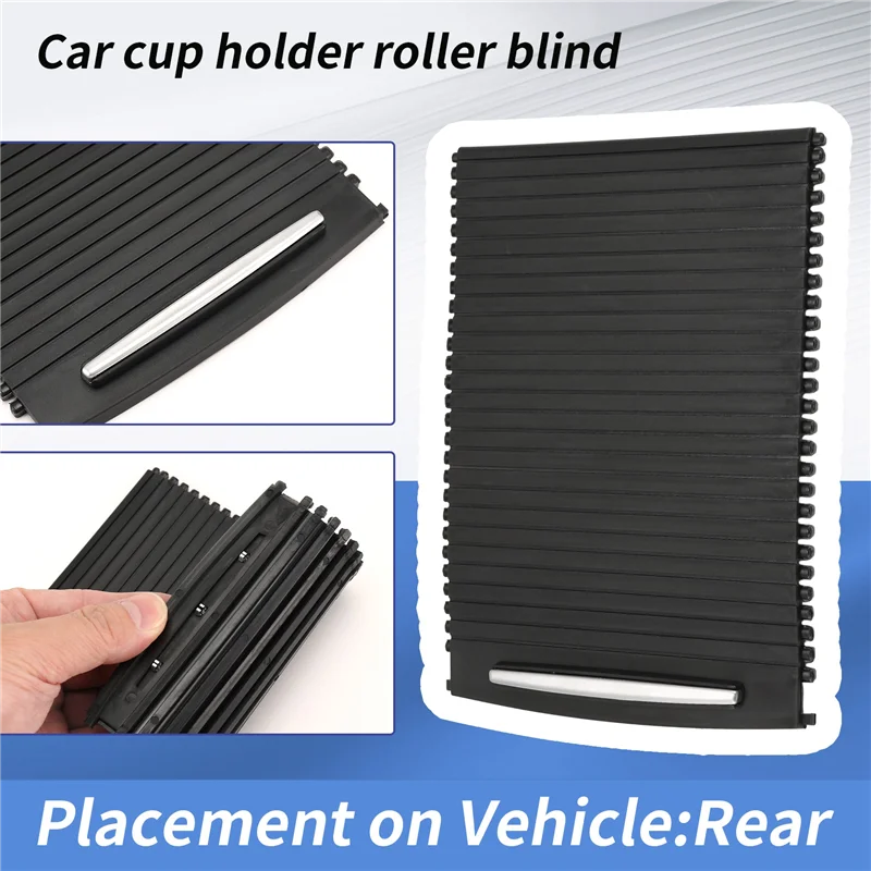Picture 5: Car Rear Center Console Roller Blind Cover 51166963913 5116696094 For -BMW E92 E93 M3 2006-2012-Y79A