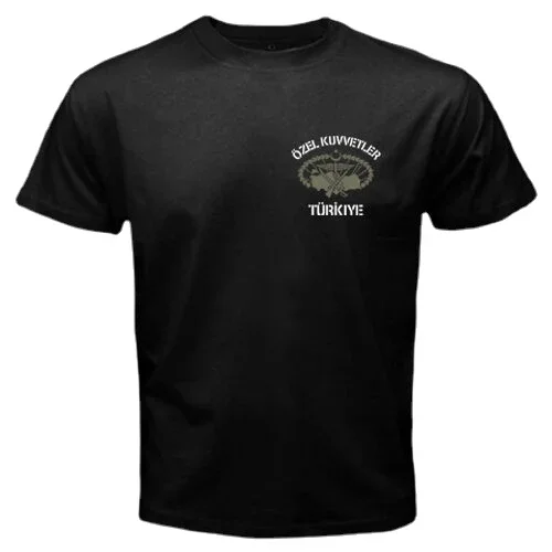Turkish Special Forces Özel Kuvvetler Maroon Berets Bordo Bereliler T-Shirt 100% Cotton O-Neck Short Sleeve Casual Mens T-shirt