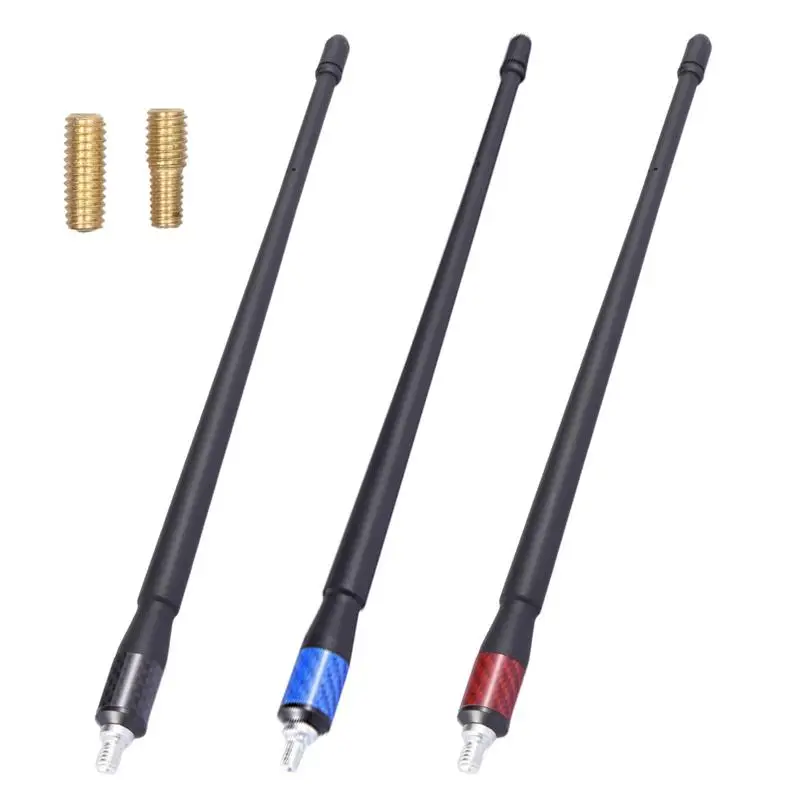 31cm Car Antenna 12V/24V AM/FM Signal Amplifier Aluminum Alloy Strong Receiving Antenna Enhanced Signal For Benz Car Accessories