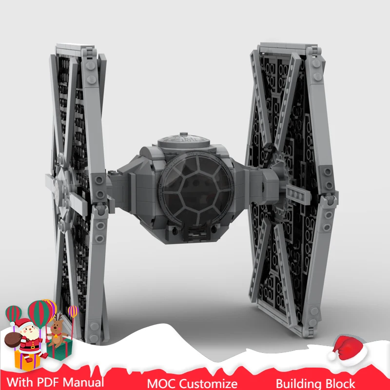 Hot 456 PCS MOC Ruimteschip Vliegtuigen Vechter Gebouw Model Aangepaste Puzzel Technologie Creatieve Assemblage Geavanceerde Kerstcadeaus