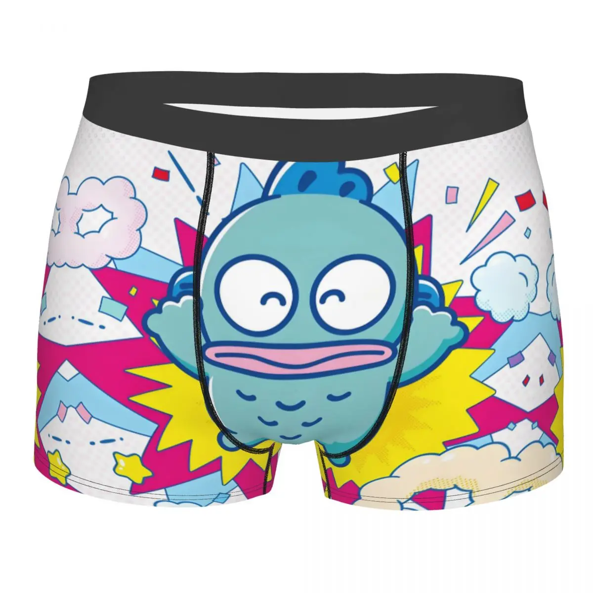 

Kawaii Hangyodon Boxer Shorts For Homme 3D Printed Ugly Fish Kawaii Cartoon Anime Underwear Panties Briefs Breathable Underpants