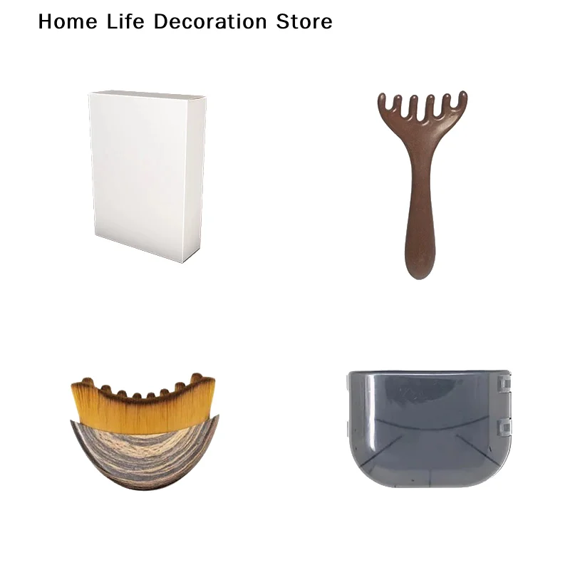 Pędzle do konturowania linii żylakowej twarzy i ciała, masażer do drenażu limfatycznego podbródka i linii żuchwy, narzędzie kosmetyczne do modelowania i łagodzenia zmęczenia.