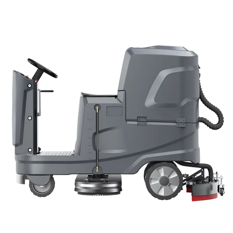 

YZ-X5 Industrial Floor Wash Machine Ride On Automatic Floor Scrubber Cleaning Equipment