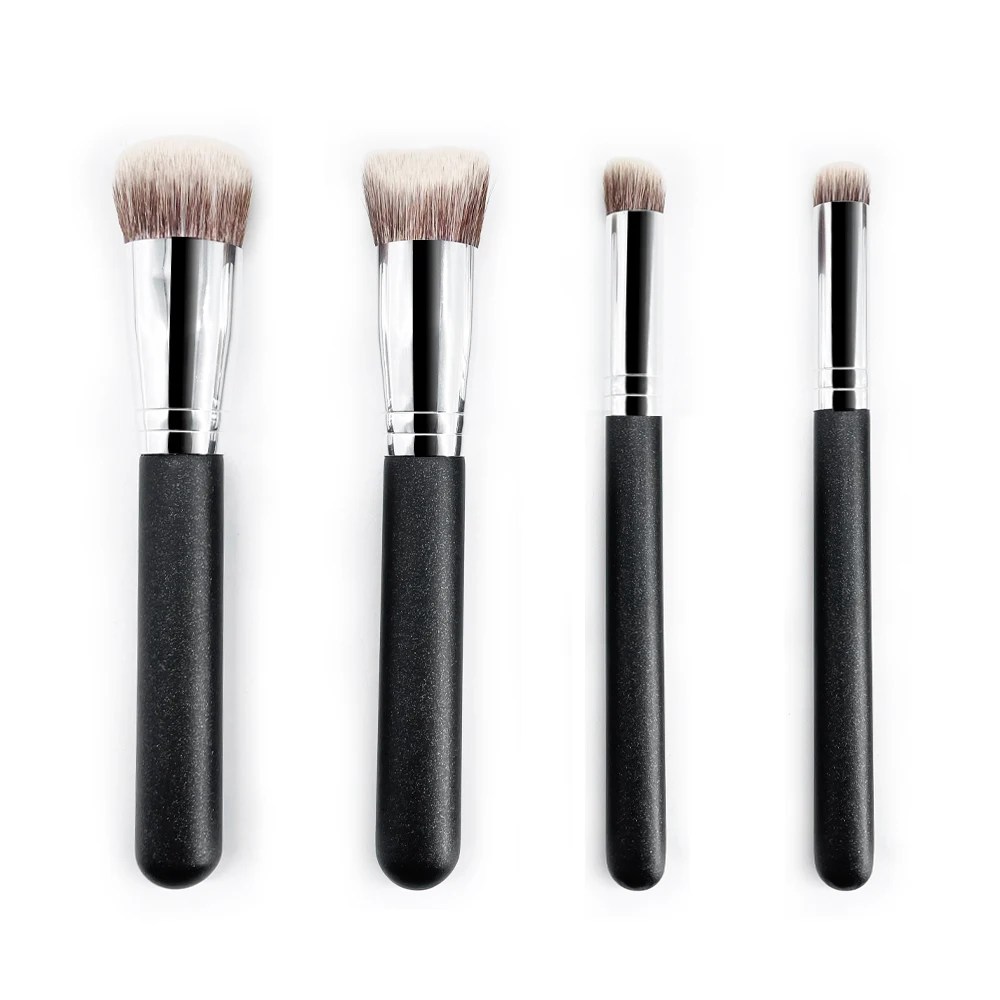 

Shinedo 4 Pcs Synthetic Hair Makeup Cream Brush Foundation Concealer Kabuki Set Make Up Kit 170 270 Cosmetic Powder