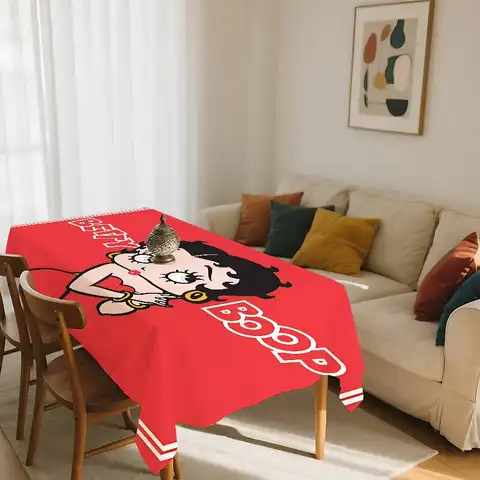 B-Betty Doll B-Boop Table Cloth Tablecloth Party Decor Farmhouse Kitchen Dining Table Cloth Wedding Decorations