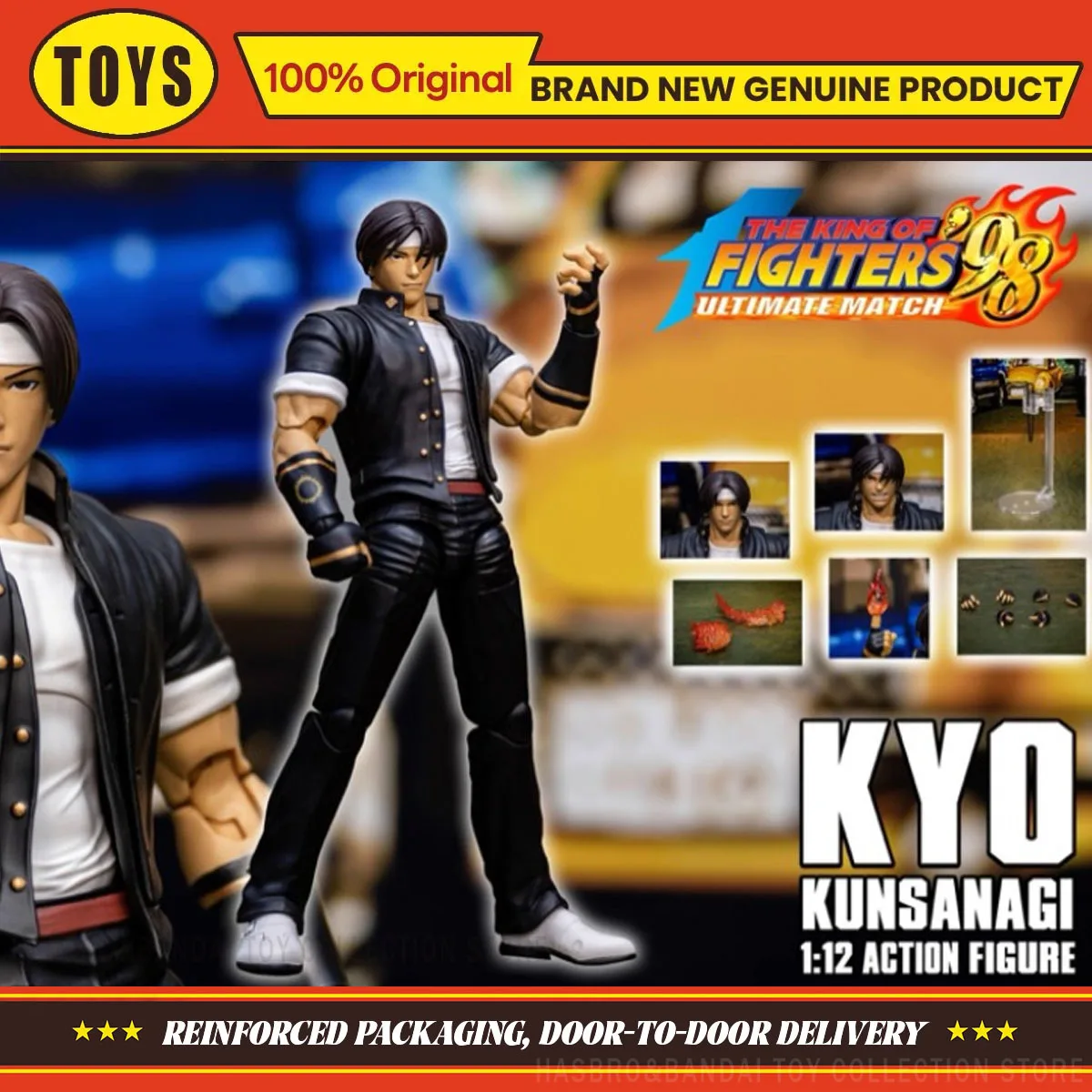 original-storm-toys-arena-the-king-of-fighters'-98-ultimate-match-kfsa03-kyo-kunsanagi-1-12-action-figure-toys-model-gifts