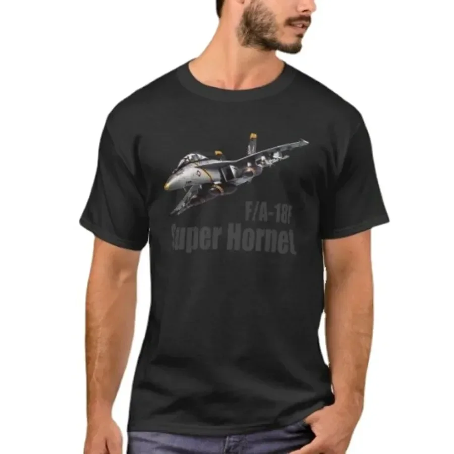 

F/A-18F Super Hornet Carrier Based Fighter T-Shirt. Summer Cotton O-Neck Short Sleeve Mens T Shirt New S-3XL