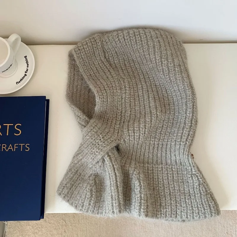 Chapeaux tricotés polyvalents et à la mode de style coréen pour femmes en automne et en hiver, cache-oreilles chauds et de protection, bonnets décontractés