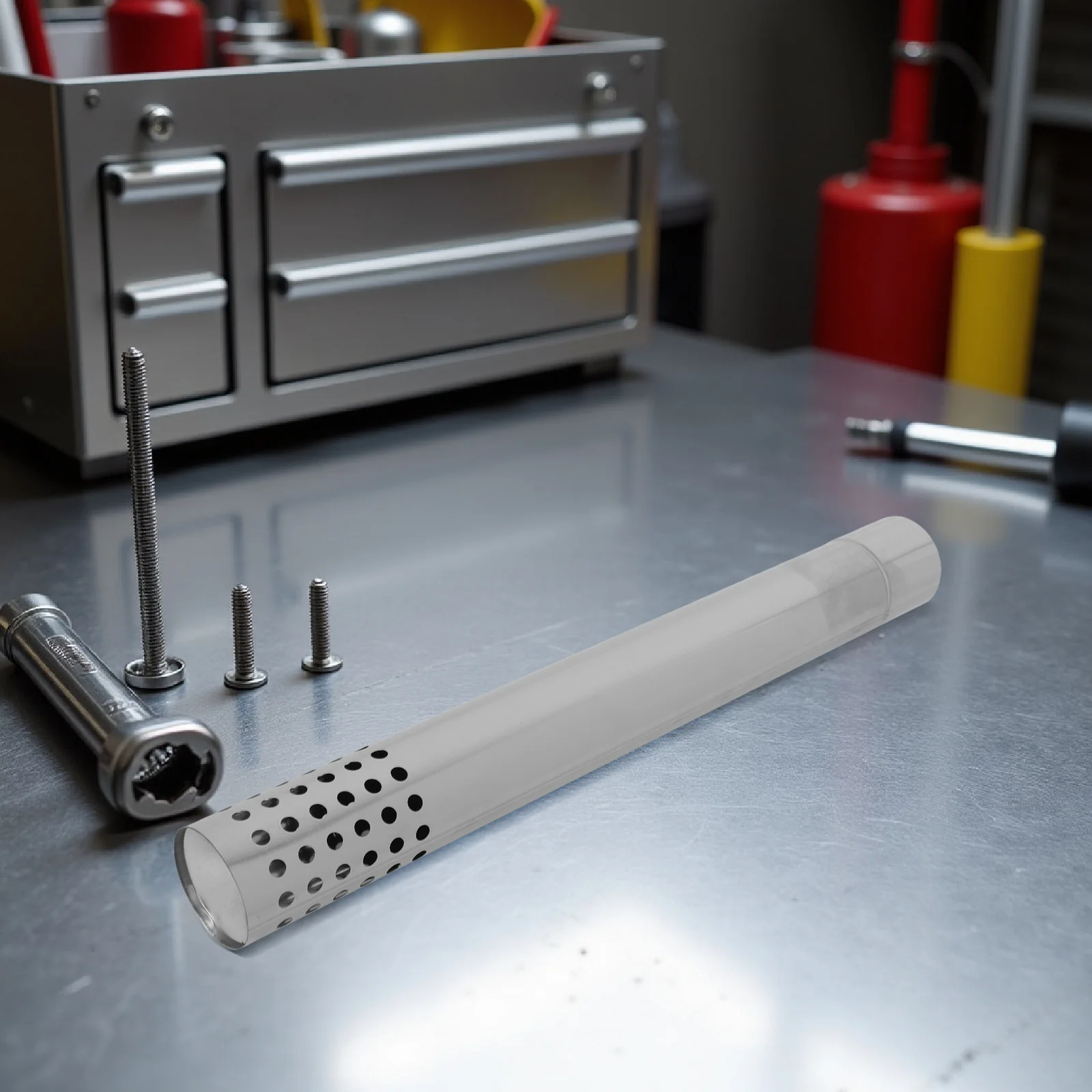 

Gas Water Heater Flue Pipe Stainless Steel Chimney Extension For Boiler Exhaust Heating System Heavy Duty Vent Tube