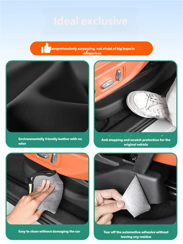 

Fit For Li L6 L7 L8 L9 LIXIANG Threshold Strip Protection Strip Trunk Rear Guard Plate Welcome Threshold Strip Sticker