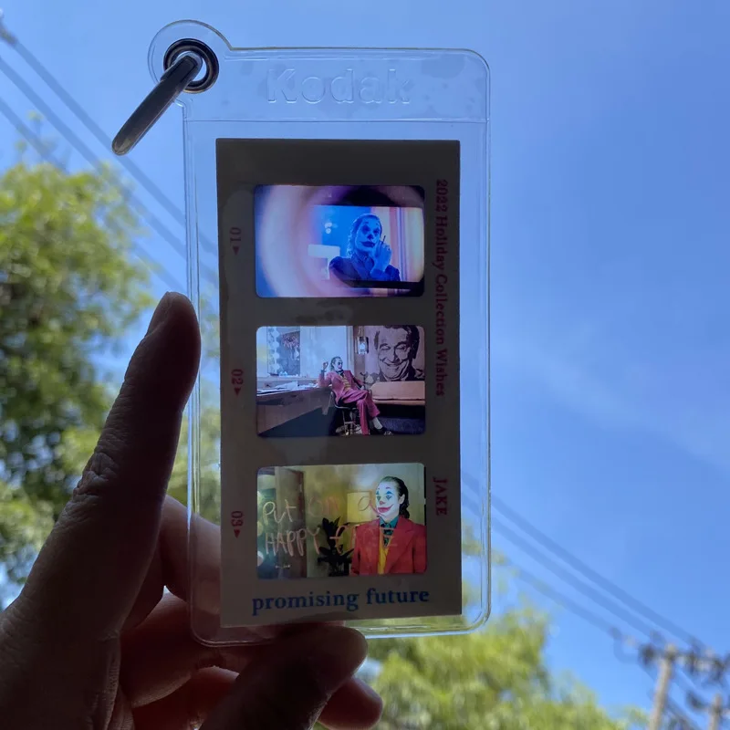 Customized. Movie Film Postcard Bookmark Customized Separated Pages Printing Photo PVC Transparent Reversed Picture Small Cardbo