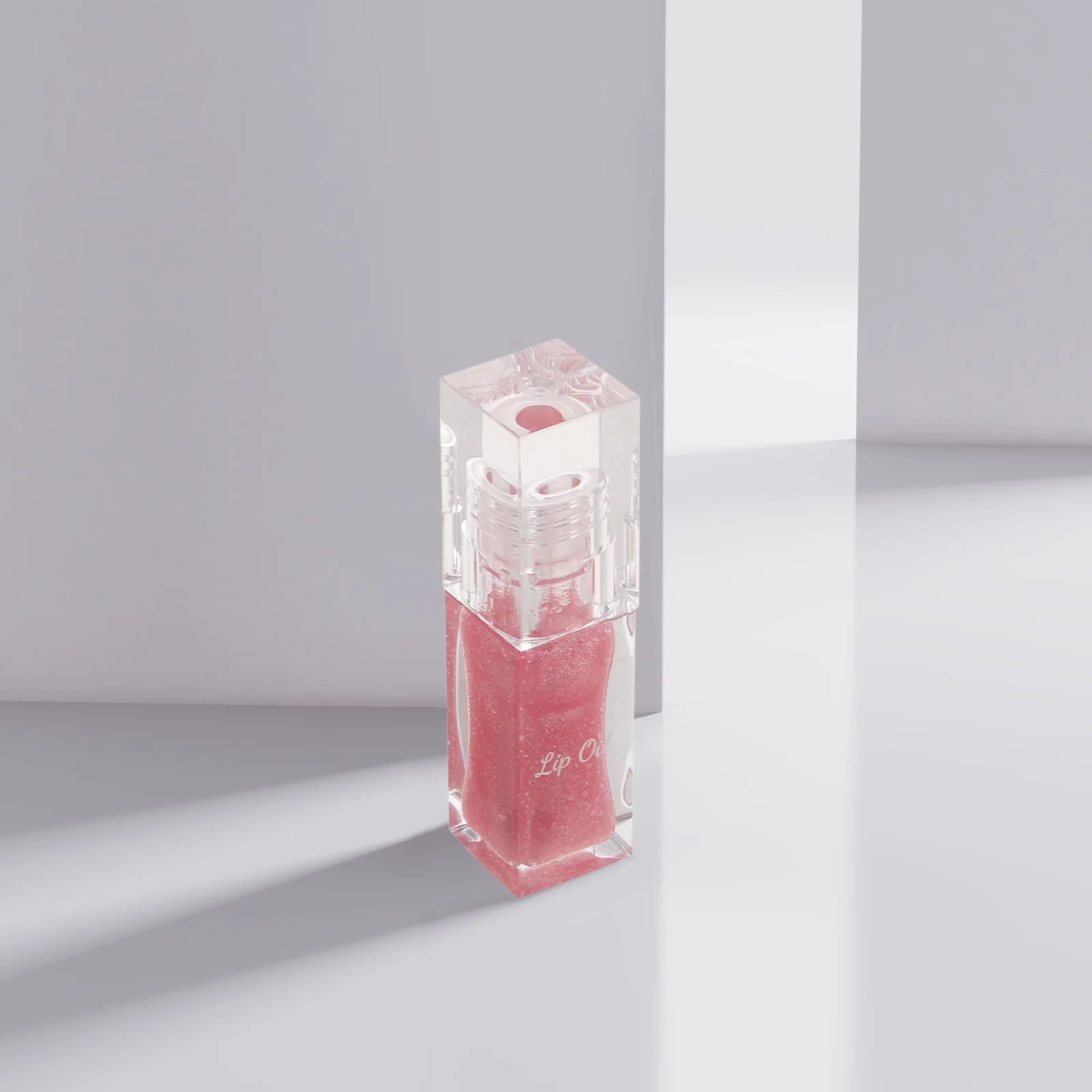 Lápiz labial con brillo de labios, Bálsamo hidratante tintado, aceite de color, nutre el líquido rosa