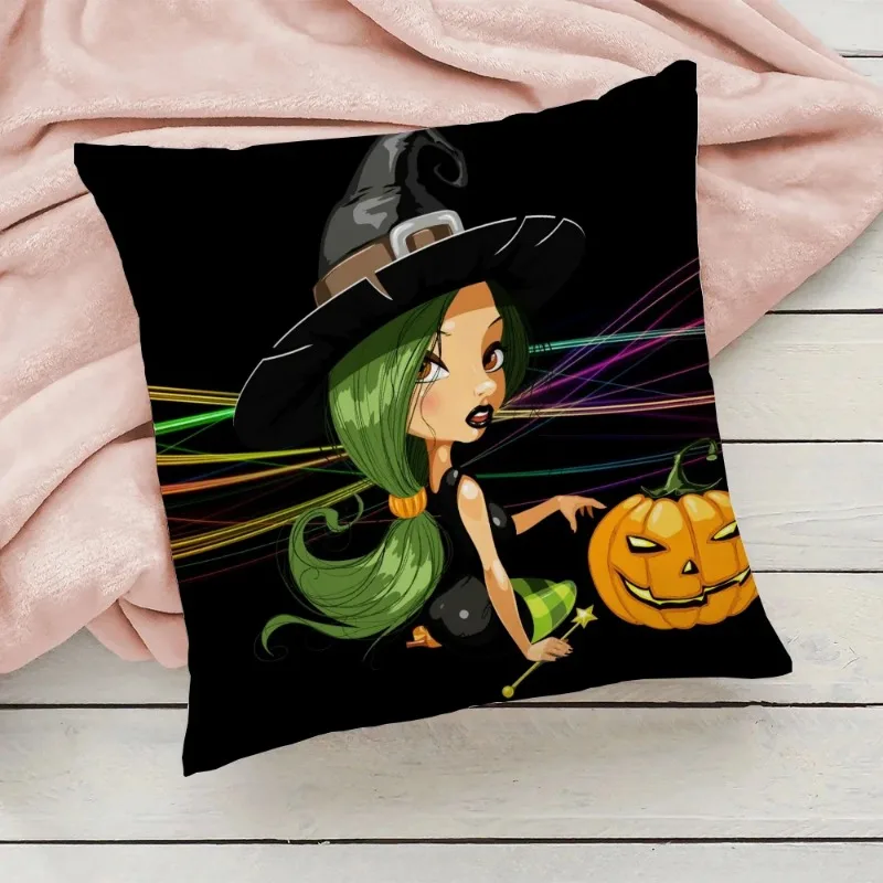 The Witch Is In Decorative Pillowcases, Custom Pillowcases, Sofa Cushion Cover, Luxury, 45x45