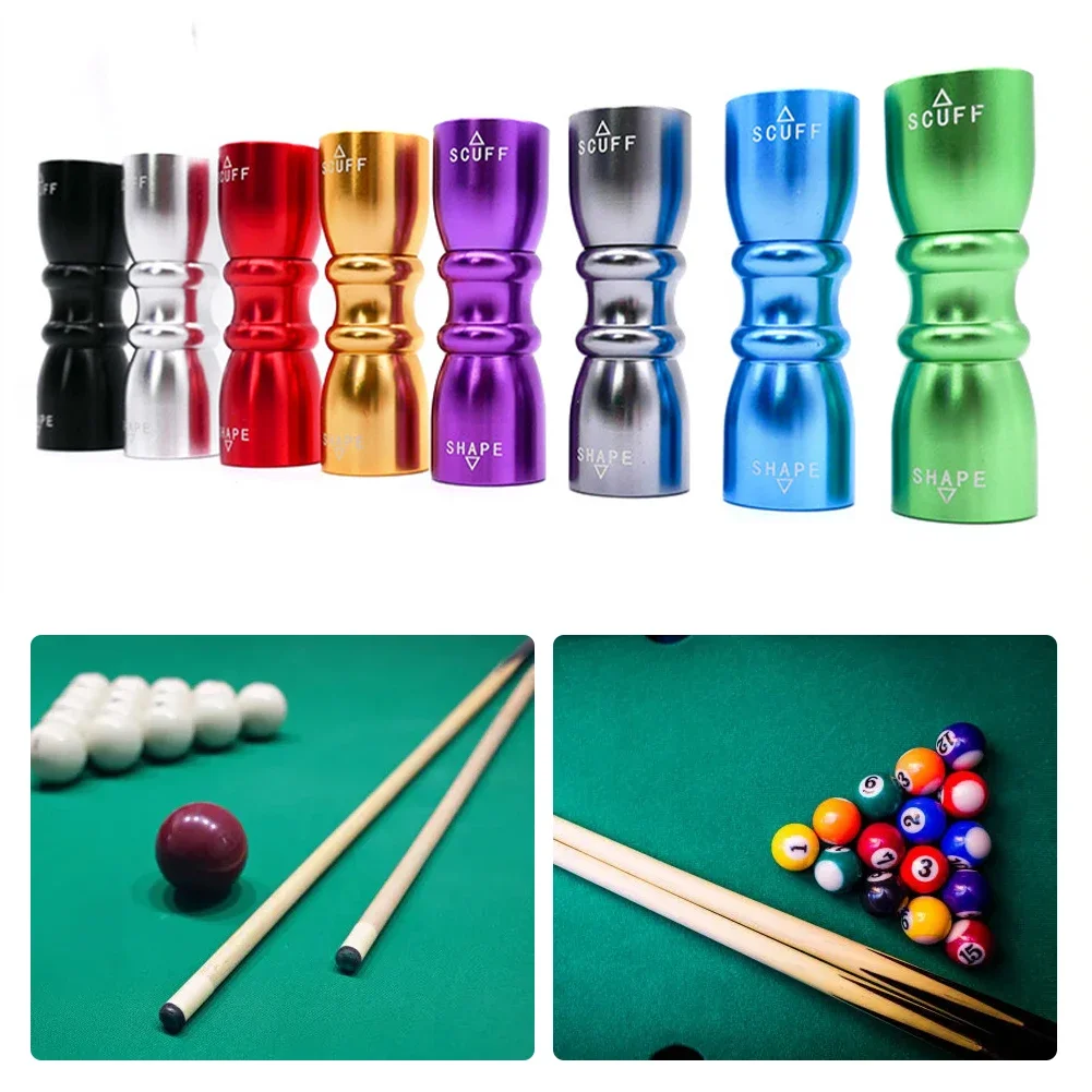 Snooker Baryillard Pillt Tip Repiturescufferツール、snooker shaper、Burnニッシャー、高品質のカビ、持ち運びが簡単、3 in1