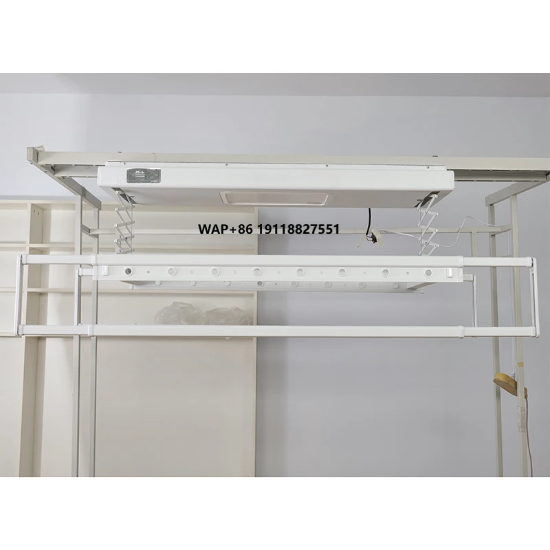 

High Capacity Smart Electric Collapsible Clothes Drying Rack for Family Laundry Solutions