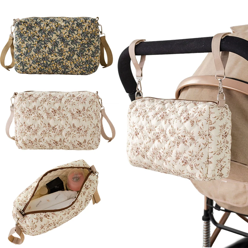 Sac de rangement portable pour couches de bébé, sacs de voyage pour maman, organisateur d'articles pour bébé, sac de maquillage et de toilette, sac de poussette maternel 1