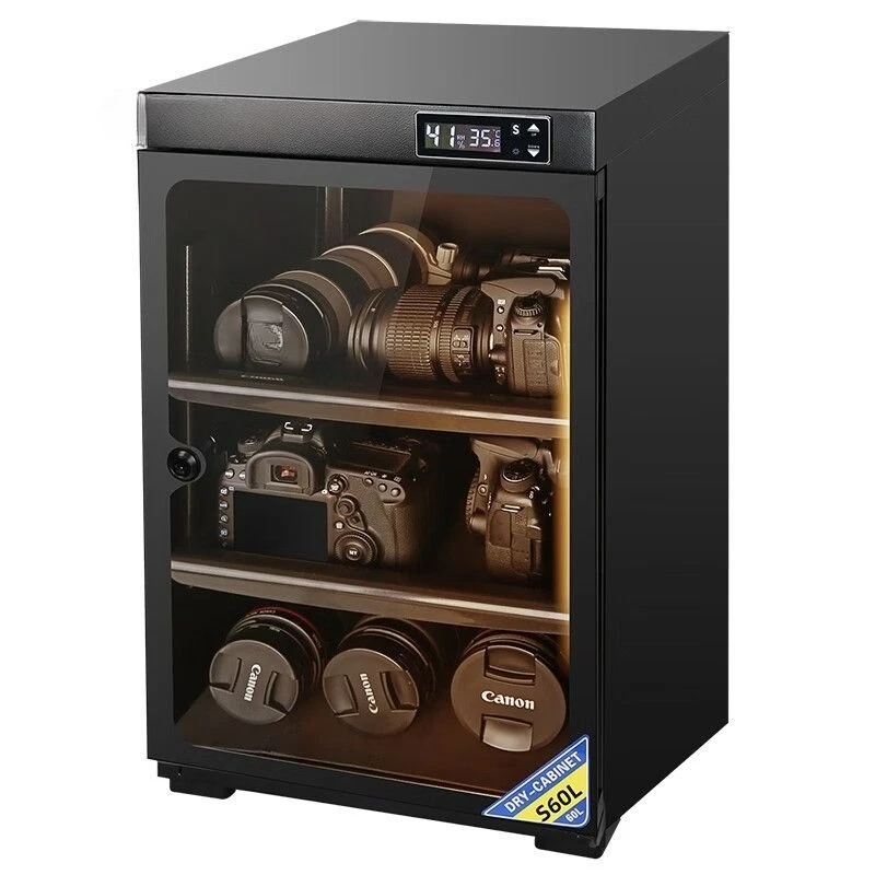 Moisture-proof box camera micro-single lens dehumidification box Moisture-proof cabinet SLR camera Electronic moisture-proof box