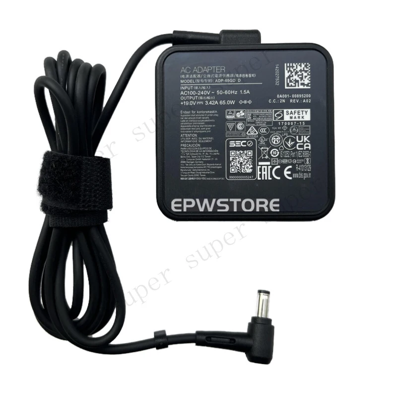 

S+ 19V 3.42A 65W ADP-65GD D AC Adapter Charger For Asus X550ZA X551C X551CA