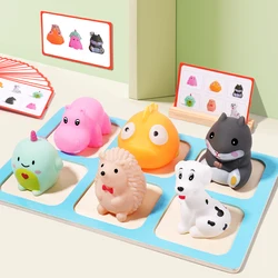 Animal Matching Games Sorting Hide And Seek Toys Preschool Learning Activities Educational Sensory Montessori Sets For Kid