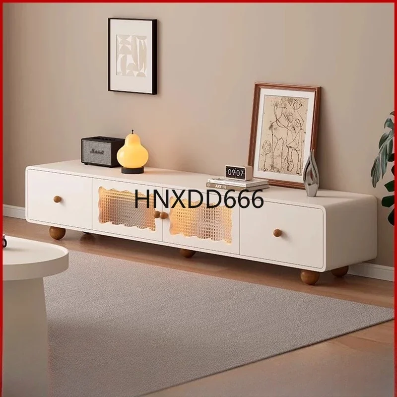 Panel for A Solid Wood Tv Cabinet Stand Living Room Furniture Set Hemp Tanba Modern Monitor Bracket Dressers for Bedroom Storage
