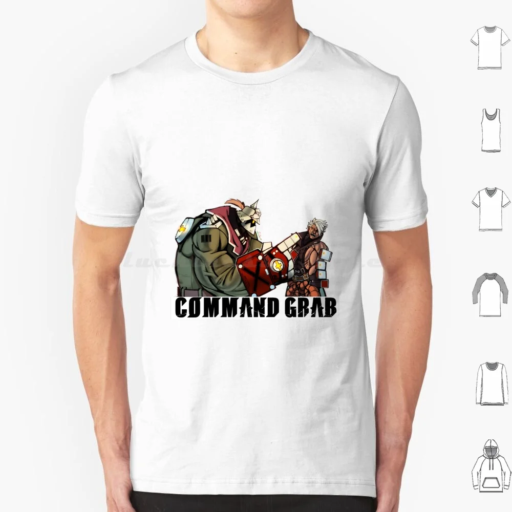 Command Grab T Shirt Big Size 100% Cotton Guilty Gear Guilty Gear Strive Guilty Gear Guilty Gear Xrd Anime Strive Game Baiken